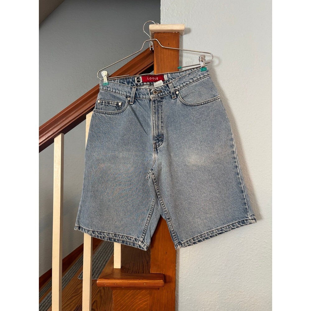 Leviโs silvertab loose skater grunge Denim Shorts 30 street wear FLAW USA